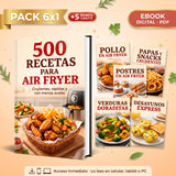 500 Recetas para Air Fryer